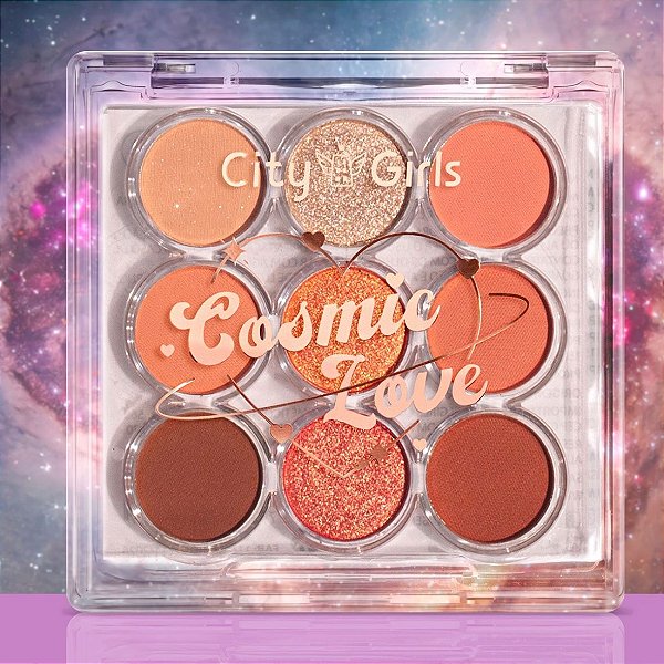Paleta de Sombras Cosmic Love (COR B) - City Girls