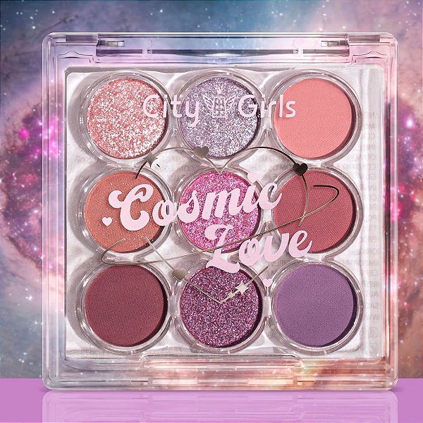 Paleta de Sombras Cosmic Love (COR C) - City Girls