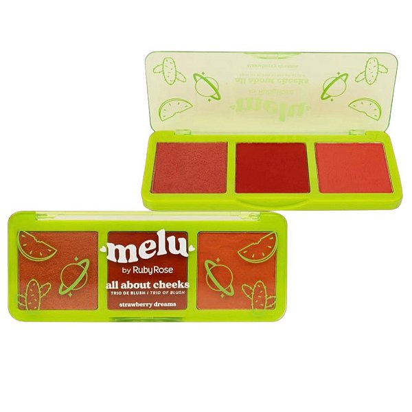 Trio de Blush All About Cheeks (COR: Strawberry Dreams) - Ruby Rose
