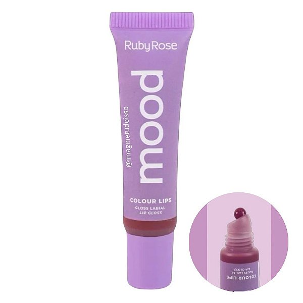 Lip Gloss Colour Lips Mood (COR Modern) - Ruby Rose