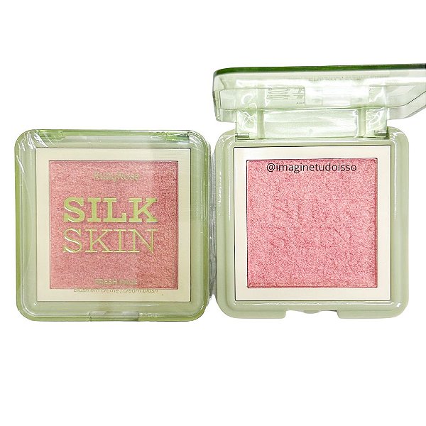 Blush em Creme Fresh Face Silk Skin (COR: Mauve Bloom) - Ruby Rose