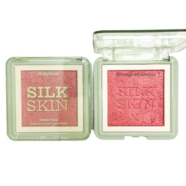 Blush em Creme Fresh Face Silk Skin (COR: Coral Crush) - Ruby Rose