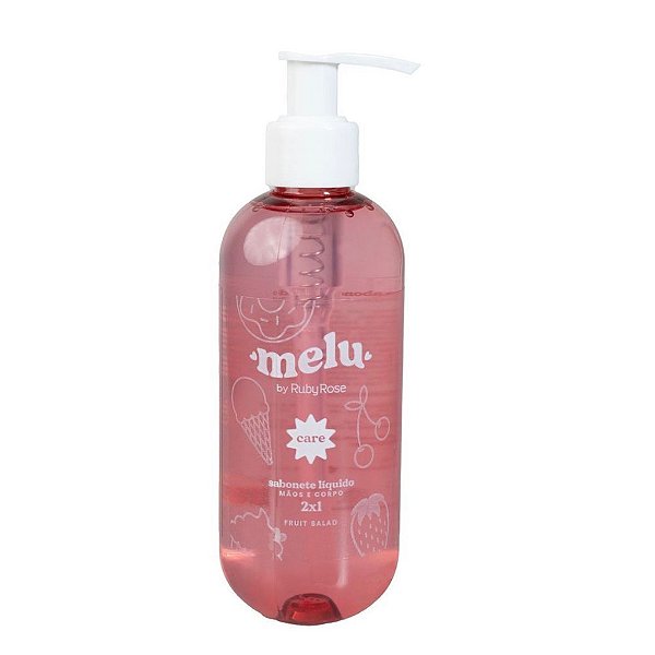Sabonete Líquido Mãos e Corpo (Fruit Salad) - Melu by Ruby Rose