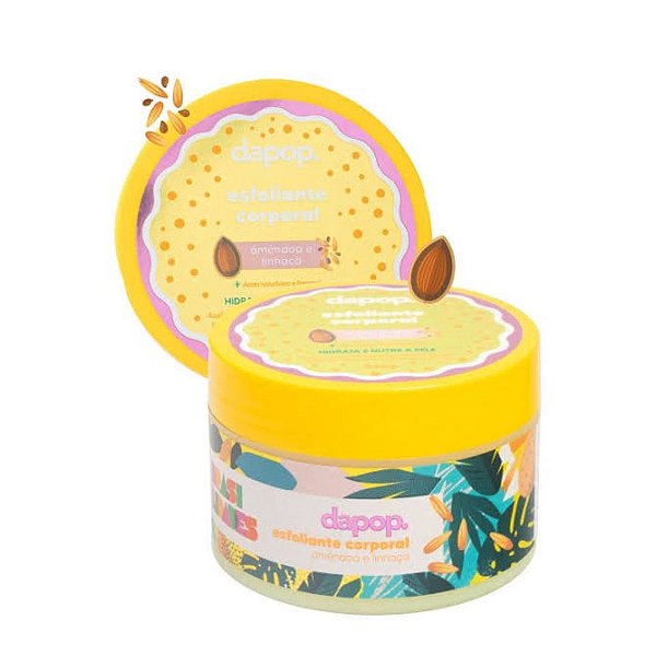 Esfoliante Corporal Amêndoa e Linhaça - Dapop