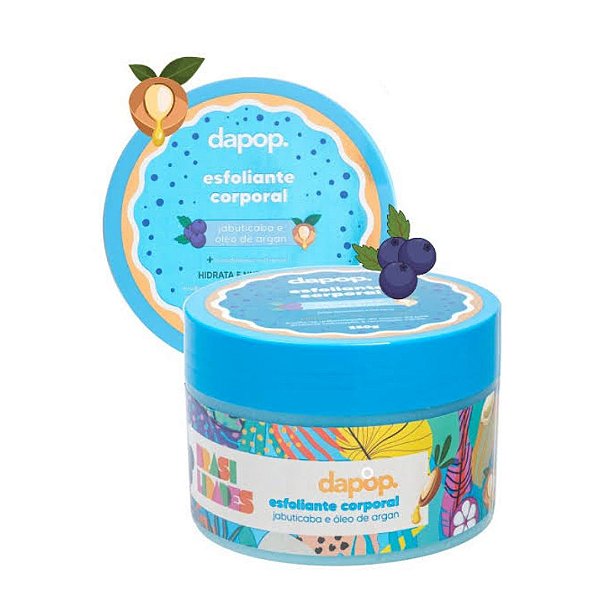 Esfoliante Corporal Jabuticaba e Óleo de Argan - Dapop