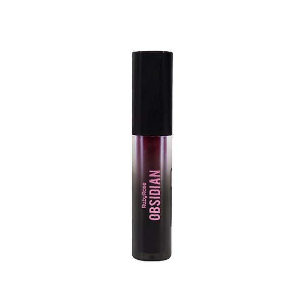 Batom Líquido Crème Lip Obsidian (COR OCL01) - Ruby Rose
