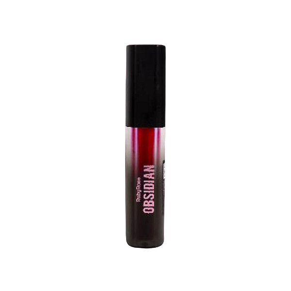 Batom Líquido Crème Lip Obsidian (COR OCL03) - Ruby Rose