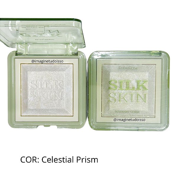 Iluminador Radiant Shine Silk Skin (COR Celestial Prism) - Ruby Rose