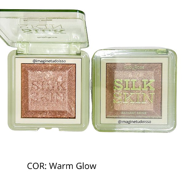 Iluminador Radiant Shine Silk Skin (COR Warm Glow) - Ruby Rose