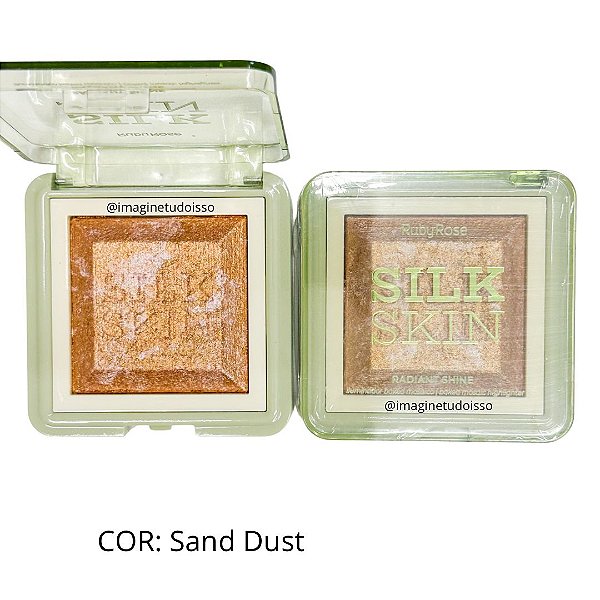Iluminador Radiant Shine Silk Skin (COR Sand Dust) - Ruby Rose