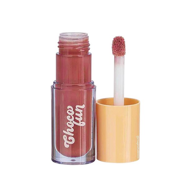 Gloss Labial Tint Cream Choco Fun (COR Cookie) - Fenzza