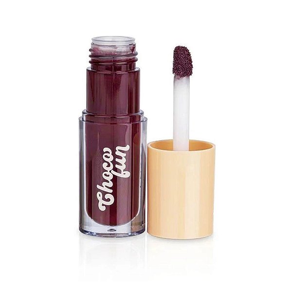 Gloss Labial Tint Cream Choco Fun (COR Brownie) - Fenzza