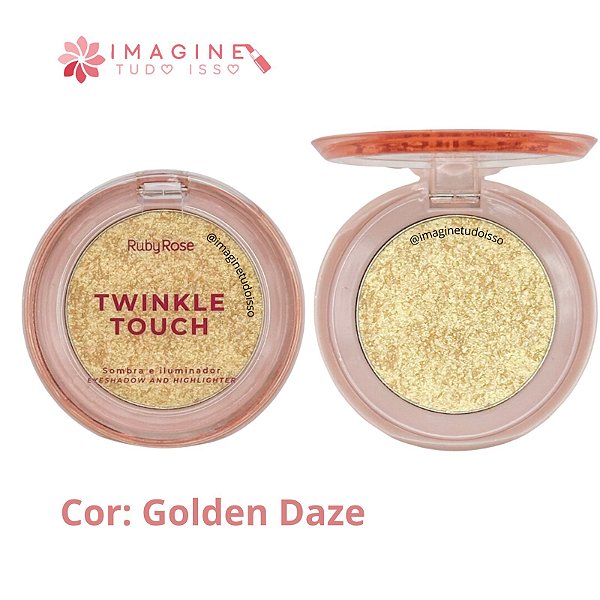 Sombra e Iluminador Twinkle Touch (COR Golden Daze) - Ruby Rose