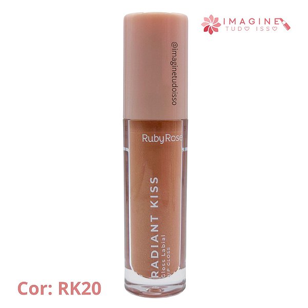 Gloss Labial Radiant Kiss (COR RK20) - Ruby Rose