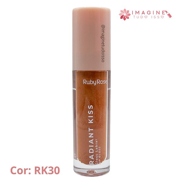 Gloss Labial Radiant Kiss (COR RK30) - Ruby Rose