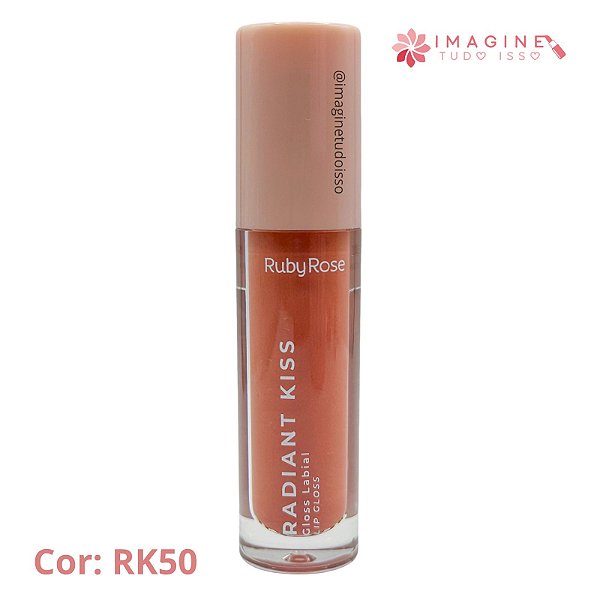 Gloss Labial Radiant Kiss (COR RK50) - Ruby Rose