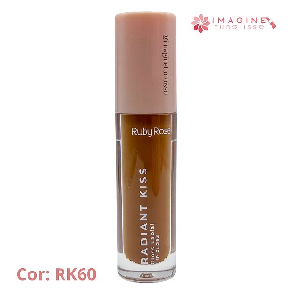 Gloss Labial Radiant Kiss (COR RK60) - Ruby Rose