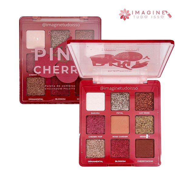 Paleta de Sombras Pink Cherry - Ruby Rose