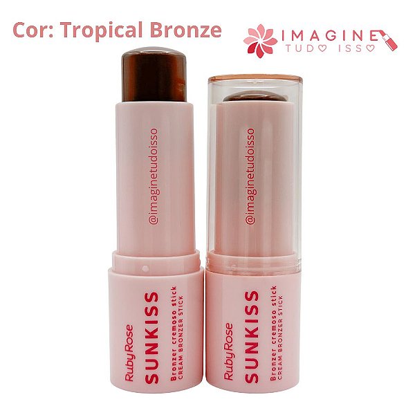 Bronzer Cremoso Stick Sunkiss (COR Tropical Bronze) - Ruby Rose