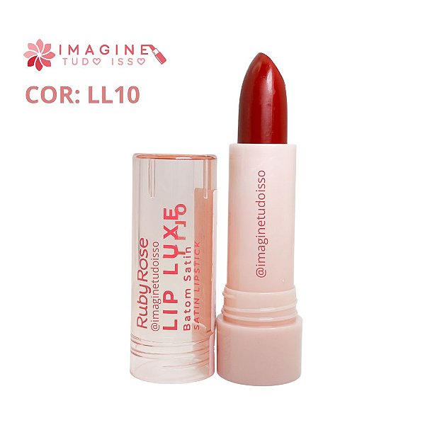 Batom Satin Lip Lux (COR LL10) - Ruby Rose