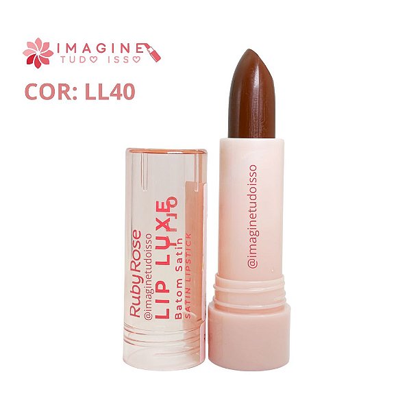 Batom Satin Lip Lux (COR LL40) - Ruby Rose