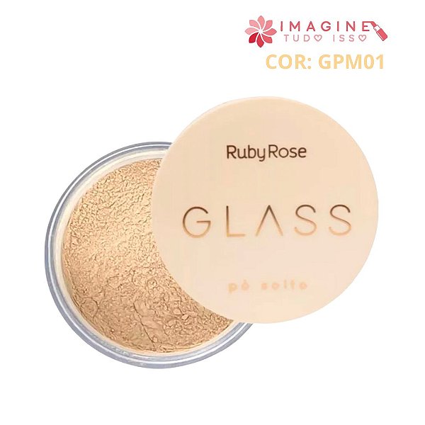 Pó Solto Glass (COR GPF01) - Ruby Rose