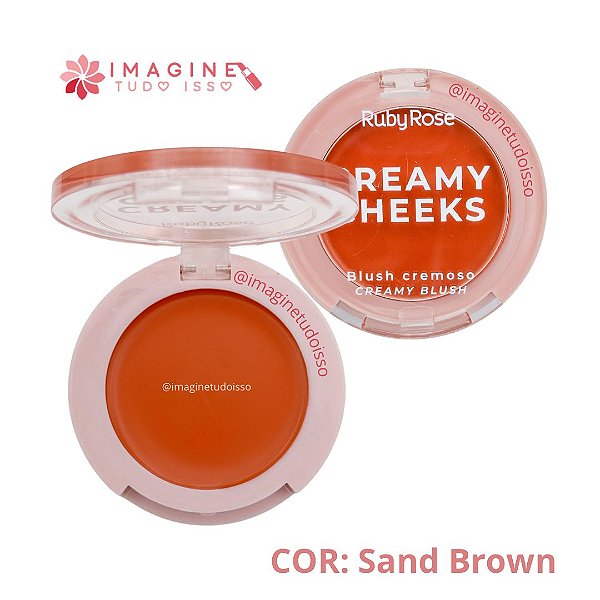Blush Cremoso Creamy Cheeks (COR Sand Brown) - Ruby Rose