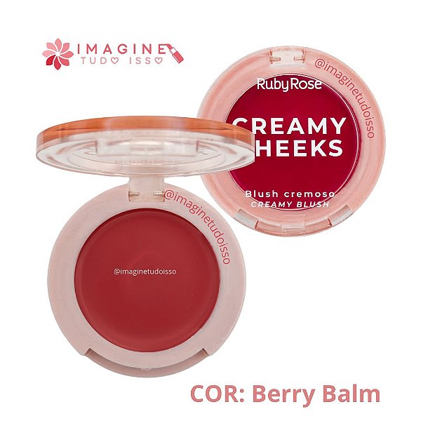 Blush Cremoso Creamy Cheeks (COR Berry Balm) - Ruby Rose