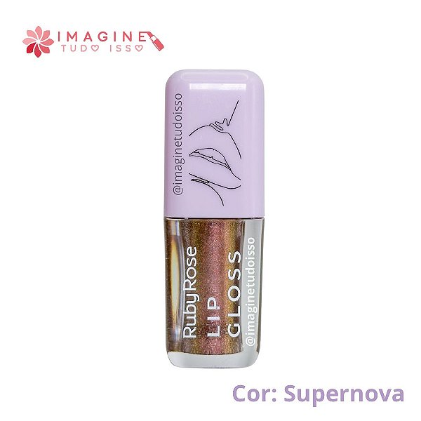 Lip Gloss Novo (COR Supernova)  - Ruby Rose