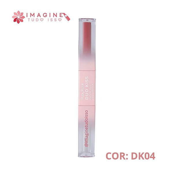 Batom Duo  Kiss (COR DK04) - Ruby Rose