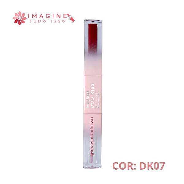 Batom Duo  Kiss (COR DK07) - Ruby Rose