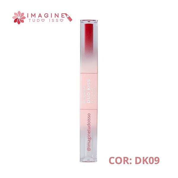 Batom Duo  Kiss (COR DK09) - Ruby Rose