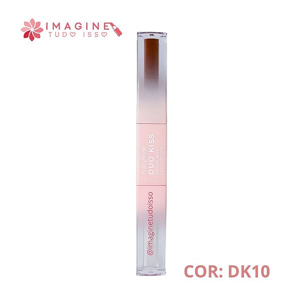 Batom Duo  Kiss (COR DK10) - Ruby Rose