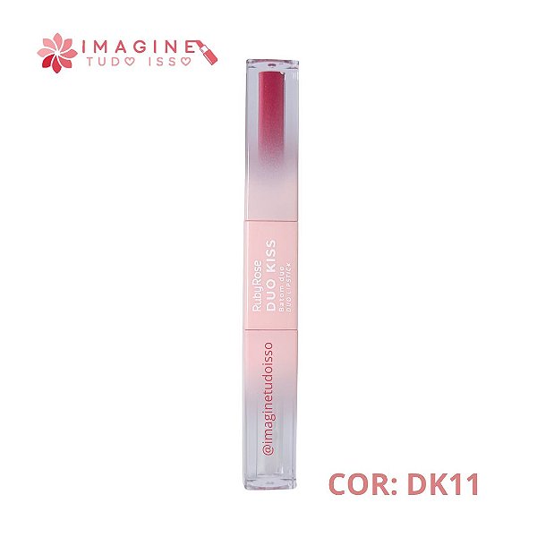 Batom Duo  Kiss (COR DK11) - Ruby Rose