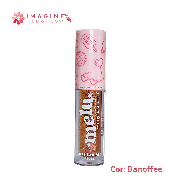Gloss Labial Novo (COR Banoffee) - Melu by Ruby Rose