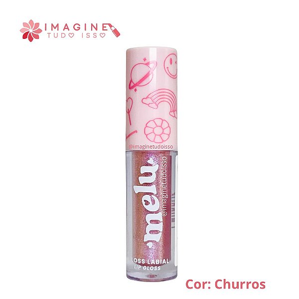 Gloss Labial Novo (COR Churros) - Melu by Ruby Rose
