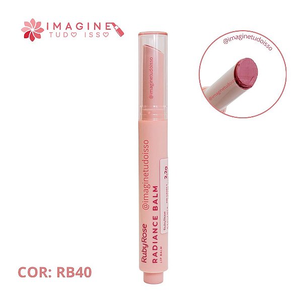 Lip Balm Radiance Balm (COR RB40) - Ruby Rose