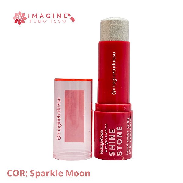 Iluminador Stick Shine Stone (COR Sparkle Moon) - Ruby Rose