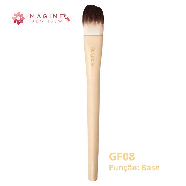 Pincel Base Glass (GF8) - Ruby Rose