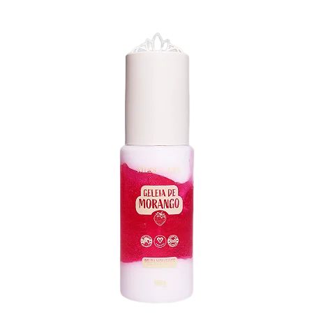 Geleia de Morango Hidratante para Corpo e Virilha - Miss Lary