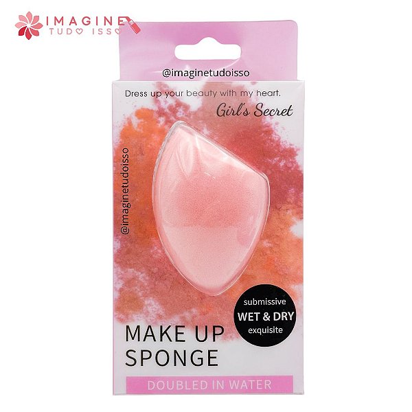 Esponja para Maquiagem (COR Rosa) - Jummy Ju