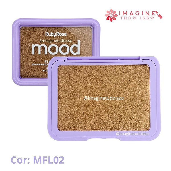 Iluminador Compacto Fine Light Mood (COR MFL02) - Ruby Rose