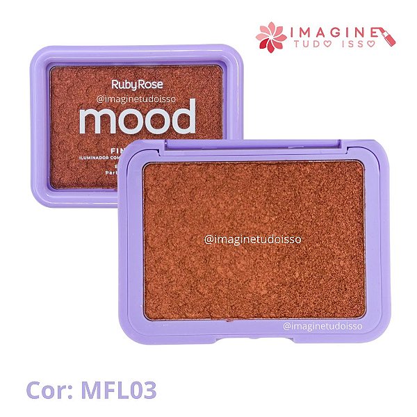 Iluminador Compacto Fine Light Mood (COR MFL03) - Ruby Rose