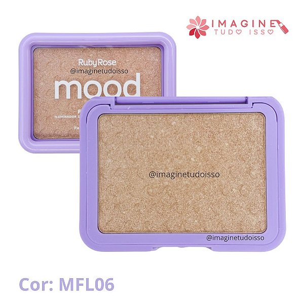 Iluminador Compacto Fine Light Mood (COR MFL06) - Ruby Rose
