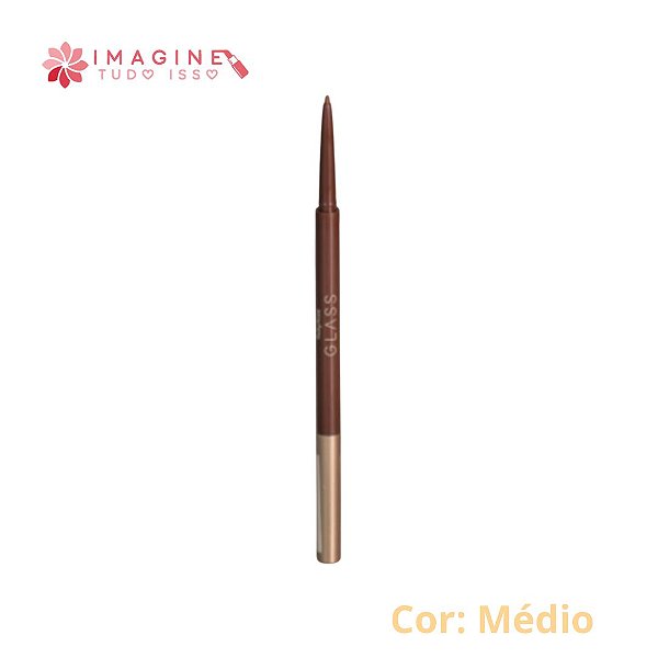 Lápis de Sobrancelhas Duo Glass (COR 02 Médio) - Ruby Rose