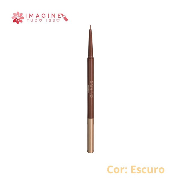 Lápis de Sobrancelhas Duo Glass (COR 03 Escuro) - Ruby Rose