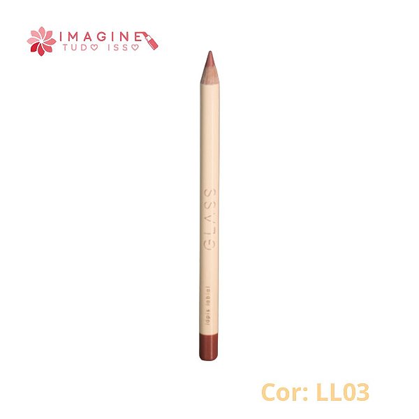 Lápis Labial Glass (COR LL03) - Ruby Rose