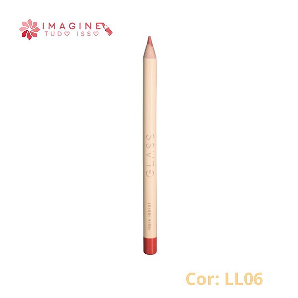 Lápis Labial Glass (COR LL06) - Ruby Rose