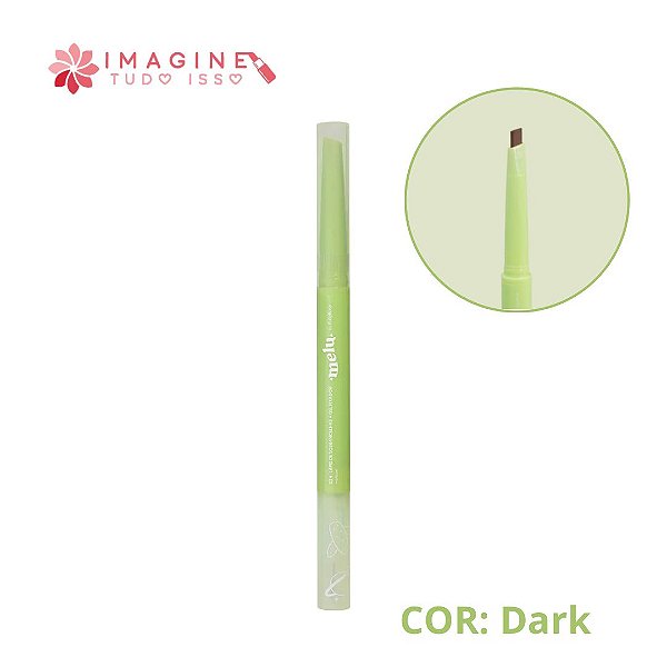 Lápis para Sobrancelha + Gel Fixador (COR Dark) - Melu by Ruby Rose