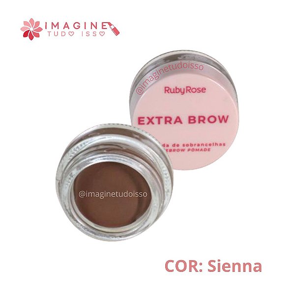 Pomada de Sobrancelhas Extra Brow (COR Sienna) - Ruby Rose